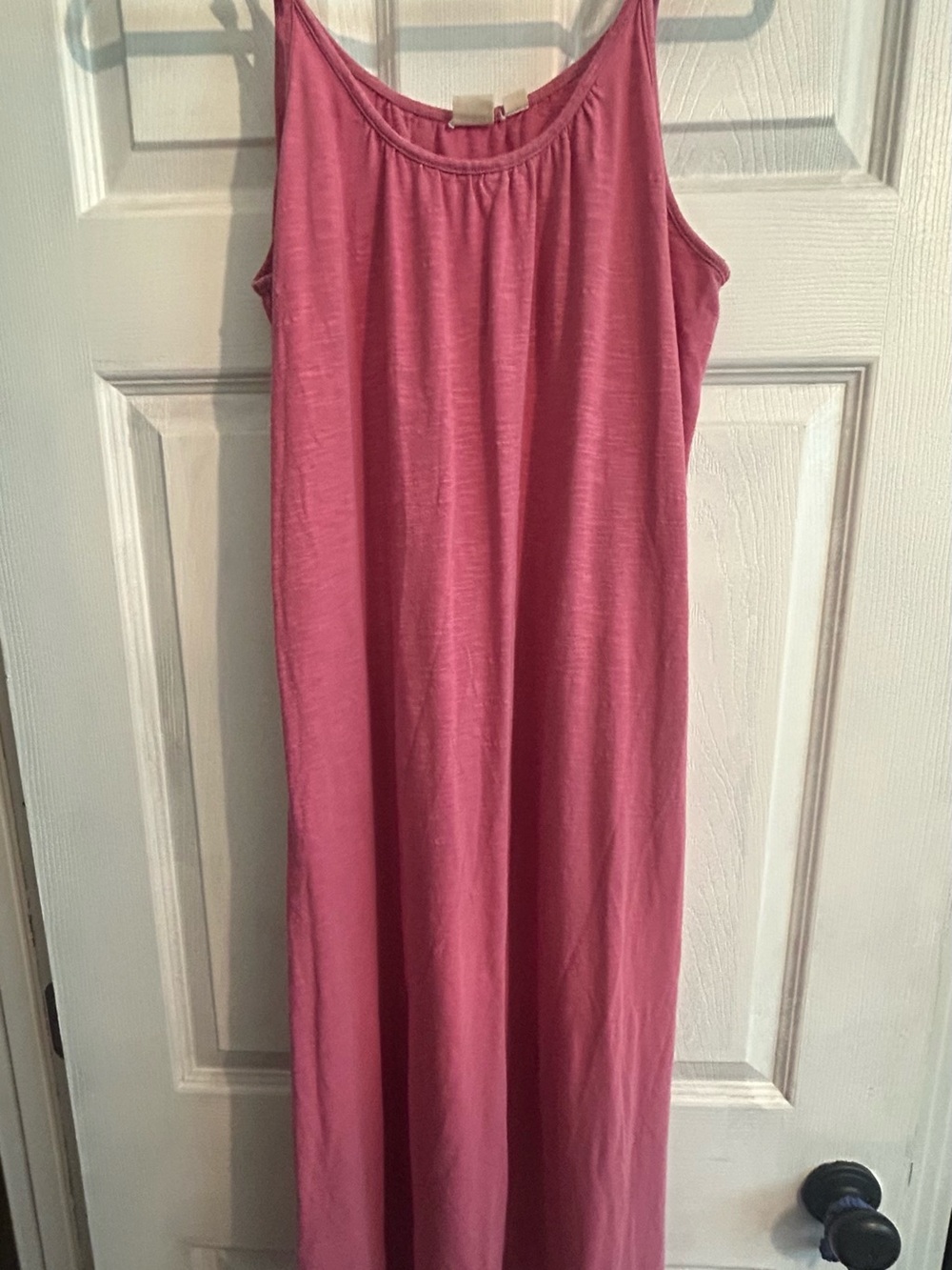 GAP Rose Pink Scoop Neck Sleeveless Dress